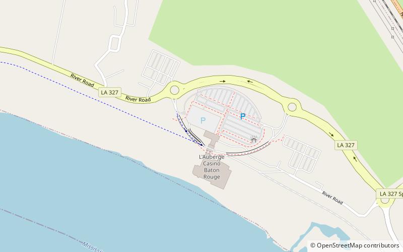 lauberge baton rouge location map