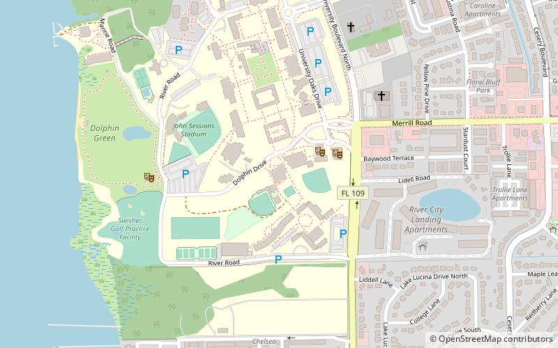 Swisher Gymnasium location map