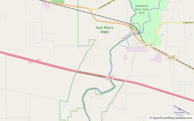 Twin Rivers State Forest location map