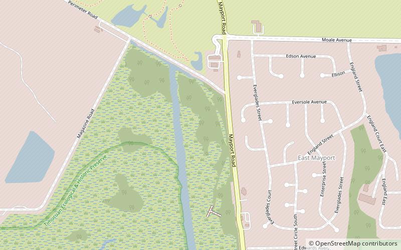 mayport jacksonville location map