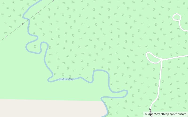 Park Stanowy Tickfaw location map