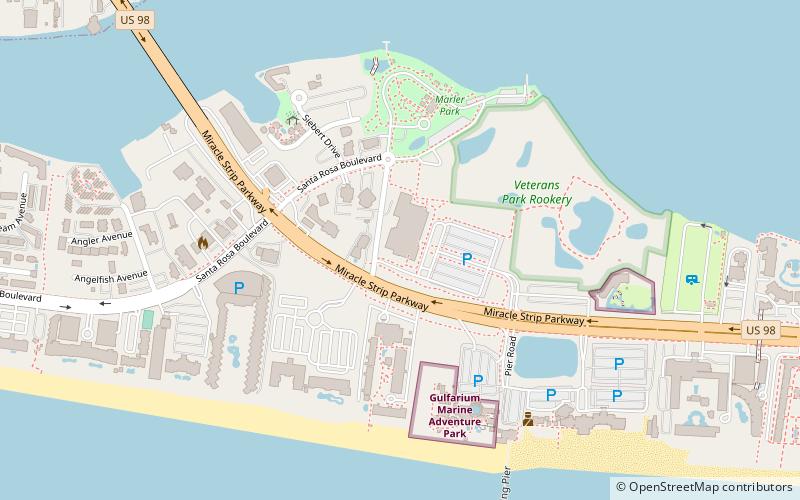 Emerald Coast Convention Center location map