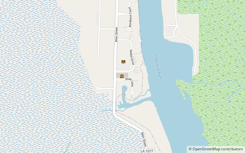 Lake Pontchartrain Basin Maritime Museum location map
