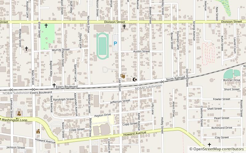 biloxi little theatre location map