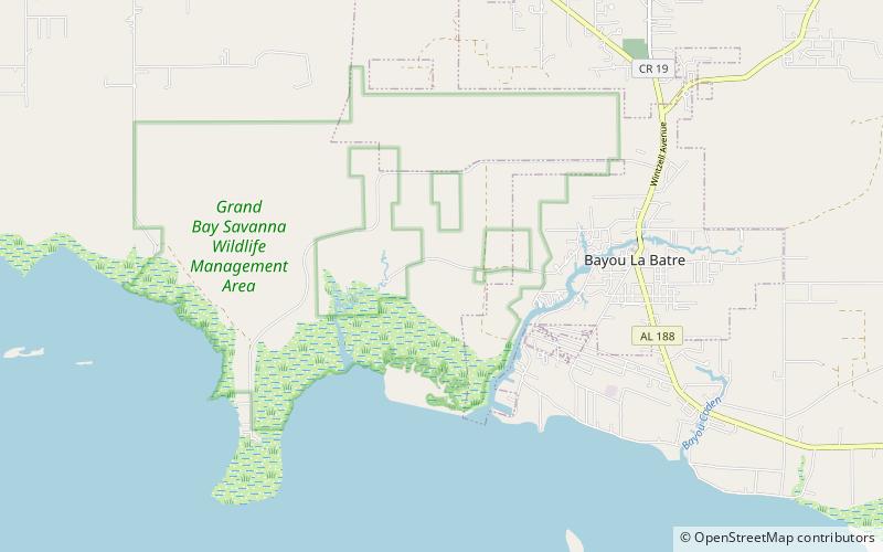 rezerwat stanowy grand bay savanna little river road addition location map