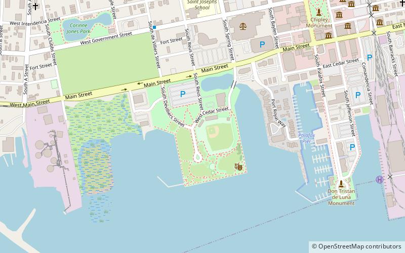 Community Maritime Park location map