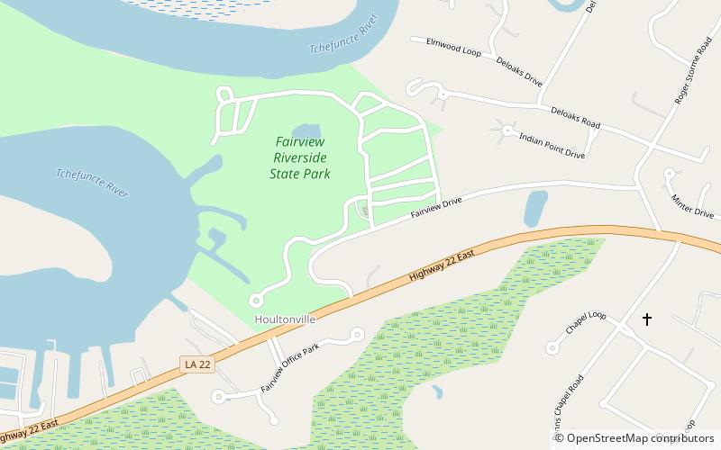 Park Stanowy Fairview-Riverside location map