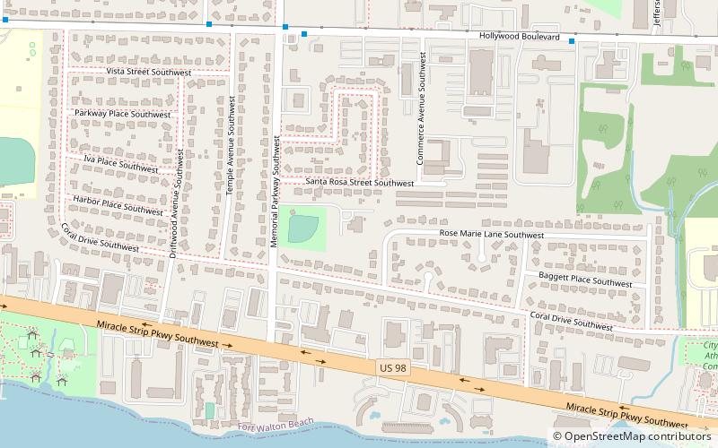 Emerald Coast Science Center location map