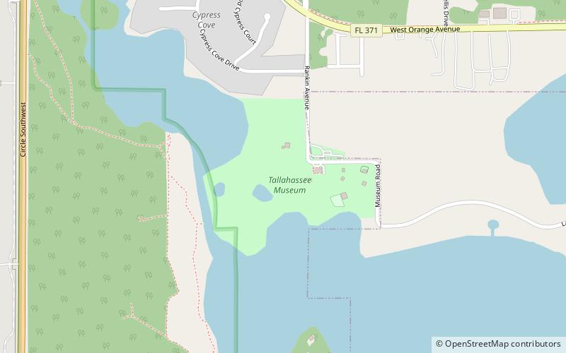 Tallahassee Museum location map
