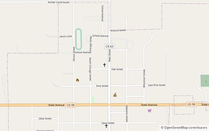 St. Mark's Lutheran Church location map