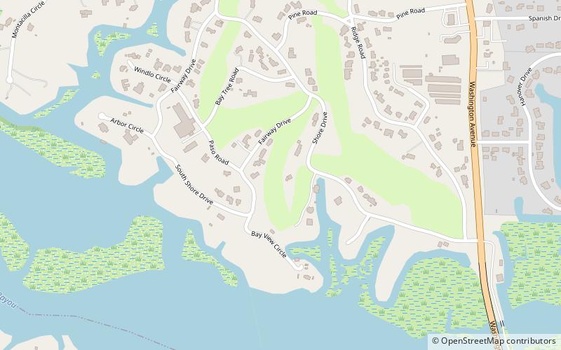 Gulf Hills Golf Club location map