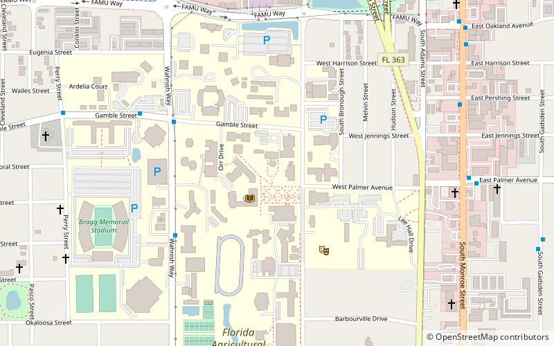 Carnegie Library at FAMU location map