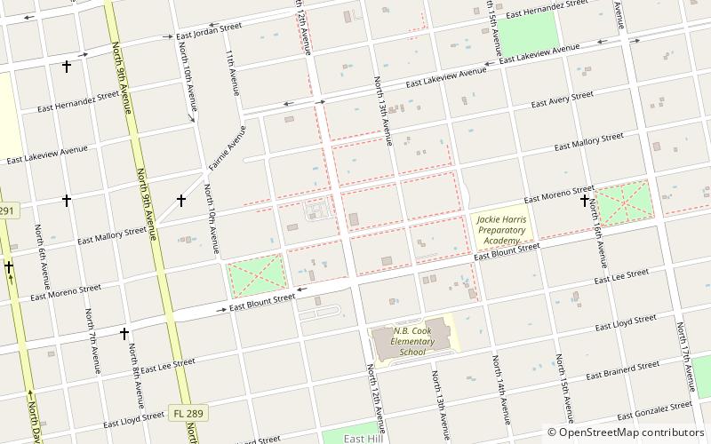 Cathedral of the Sacred Heart location map