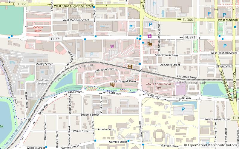 Railroad Square location map
