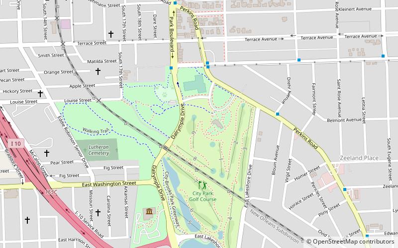 BREC's City-Brooks Community Park location map