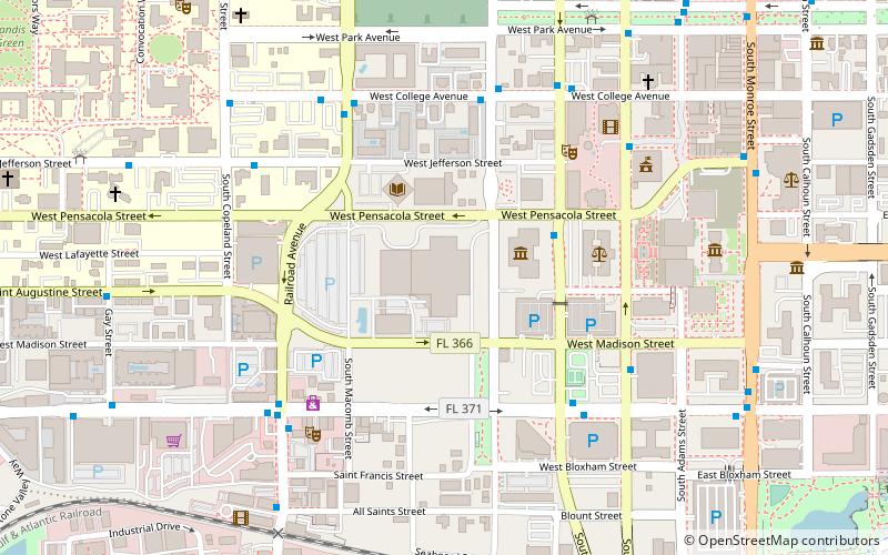 Donald L. Tucker Center location map