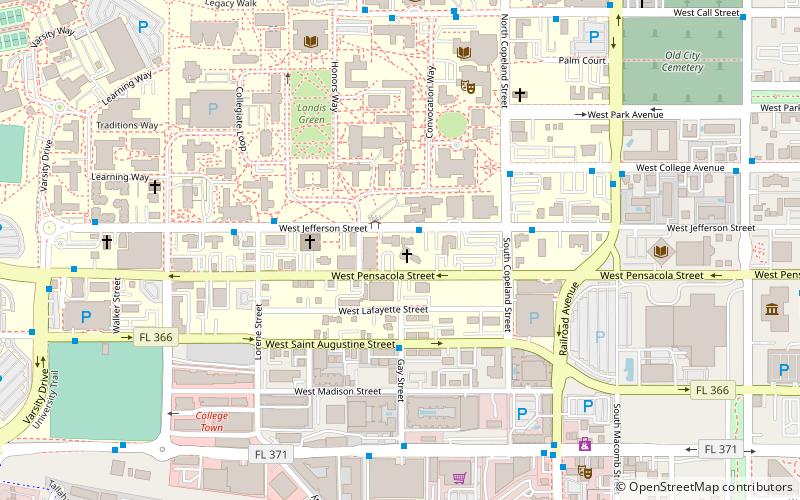 Ruge Hall location map