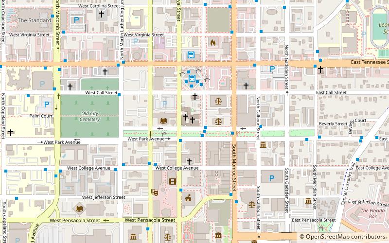 First Presbyterian Church location map