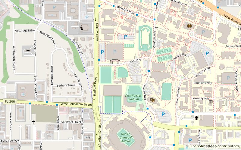 JoAnne Graf Field at the Seminole Softball Complex location map