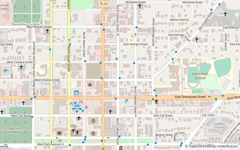 Tallahassee Historic District Zones I And II location