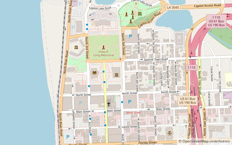 Capitol Park Museum location map