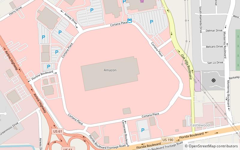 Cortana Mall location map