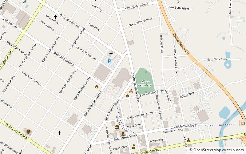 St. Tammany Parish Sheriff's Office location map
