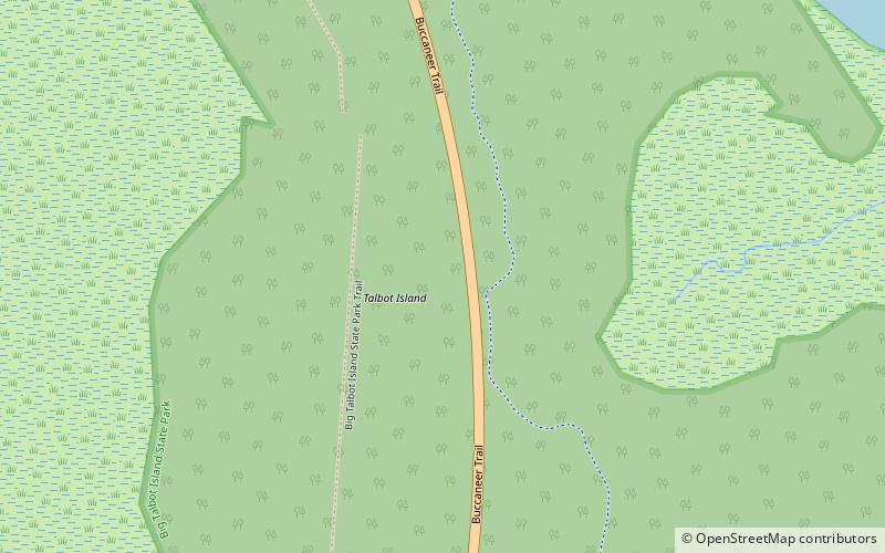 park stanowy big talbot island jacksonville location map