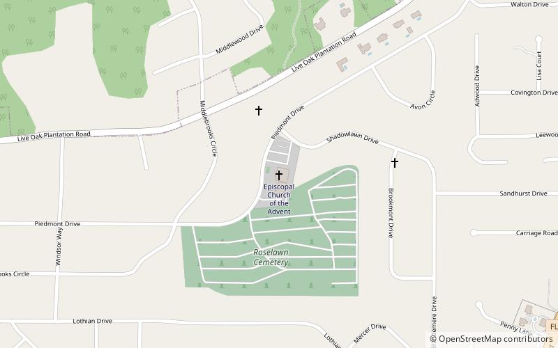 st clements chapel tallahassee location map