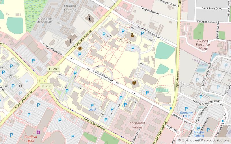 pensacola state college location map
