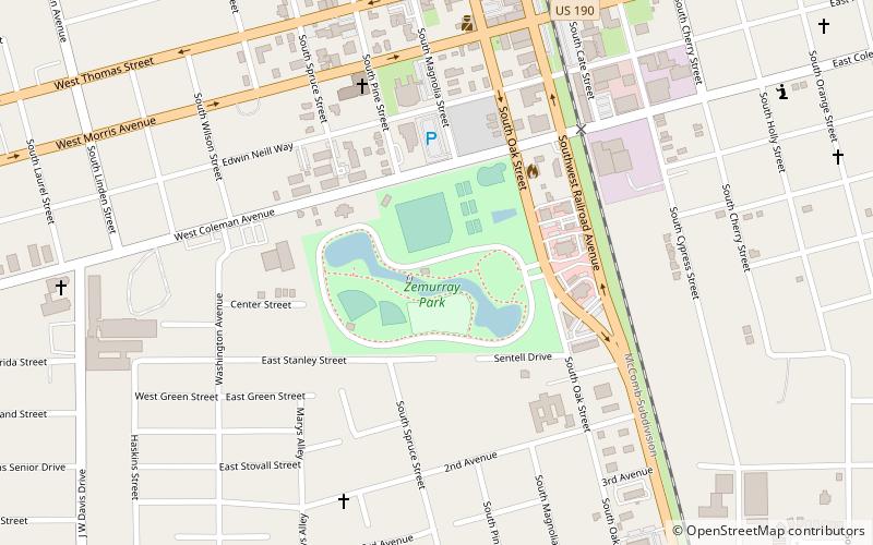 zemurray park hammond location map