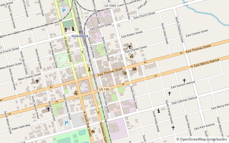 Columbia Theatre for the Performing Arts location map