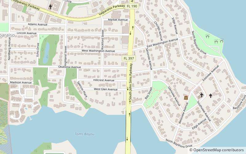 Valparaiso location map