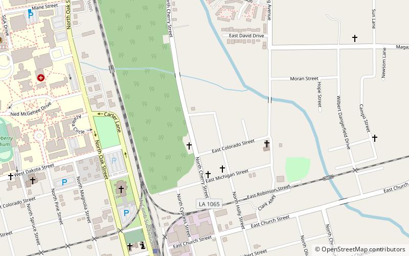 Randal House location map