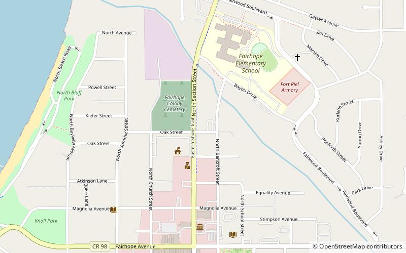 Eastern Shore Art Center location map