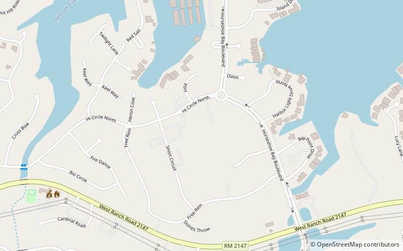Horseshoe Bay location map