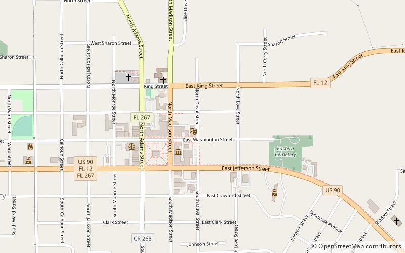 Stockton-Curry House location map