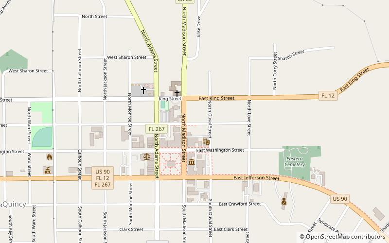 E. B. Shelfer House location map