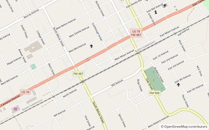 Rockdale location map