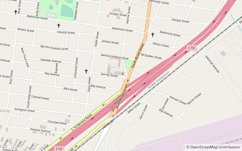 Saint Matthew's Catholic Church location map