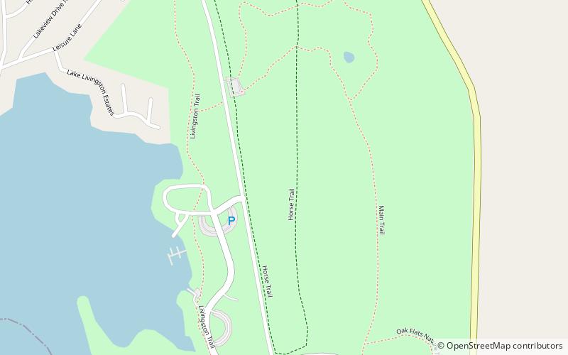 Park Stanowy Lake Livingston location map