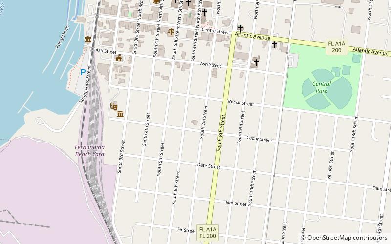 Fairbanks House location map