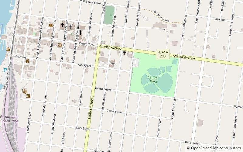 Merrick-Simmons House location map