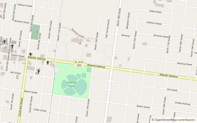 John Denham Palmer House location map