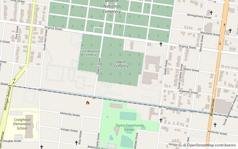 Ahavas Chesed Cemetery location map