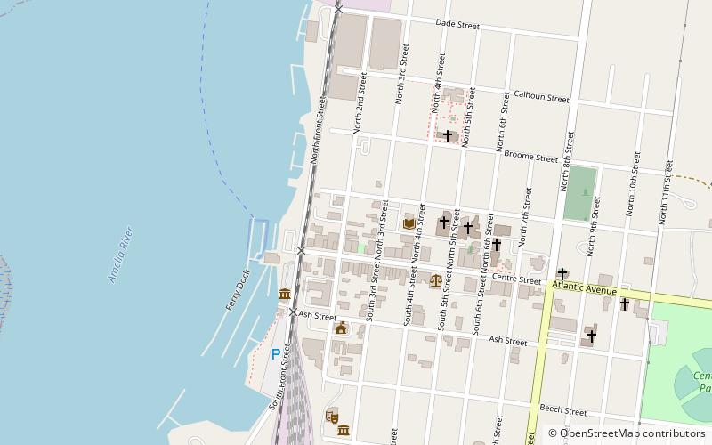 Island Art Association location map
