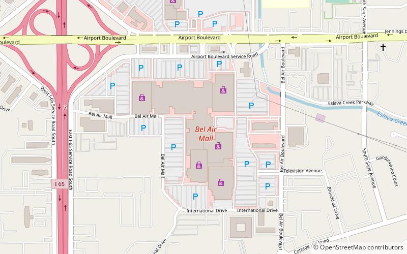 The Shoppes at Bel Air location map