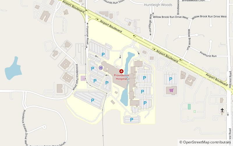 Providence Hospital location map