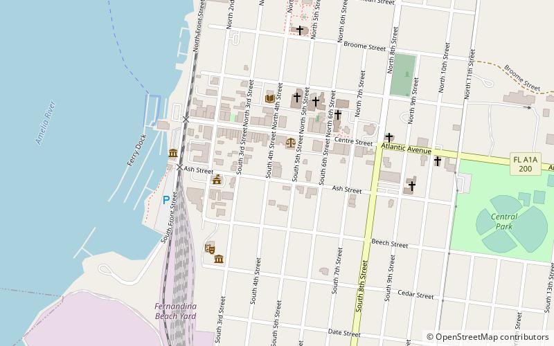 Nassau County Courthouse location map