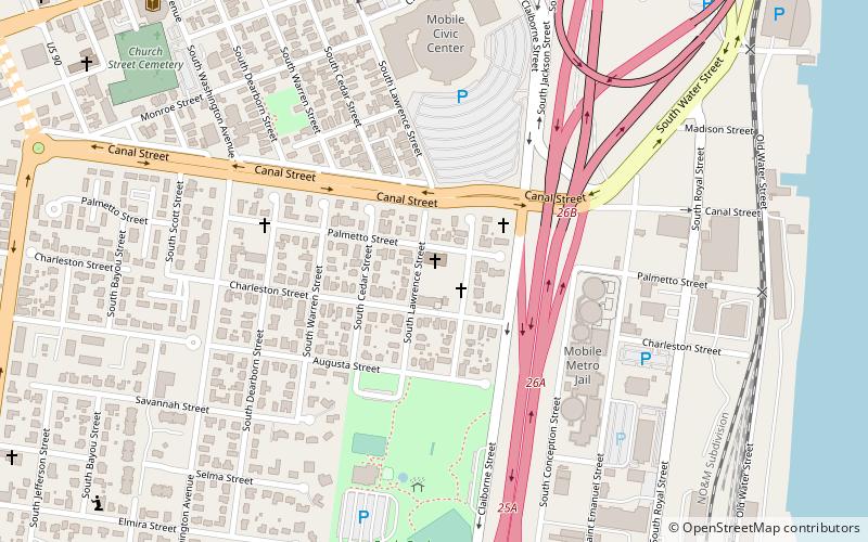 St. Vincent de Paul Catholic Church location map